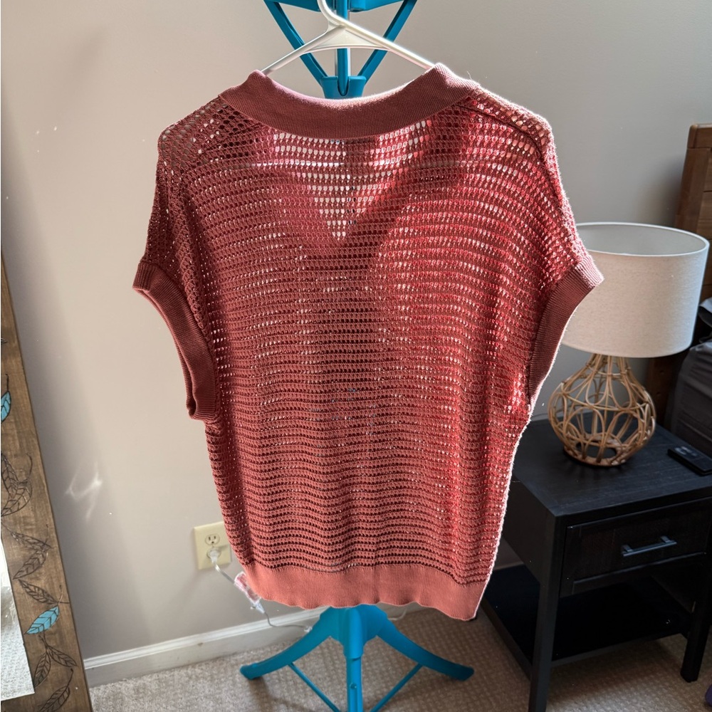 Varley Otto Top in Canyon Rose - Picture 4 of 5